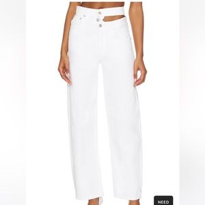 Agolde Broken Waistband Jeans, size 27